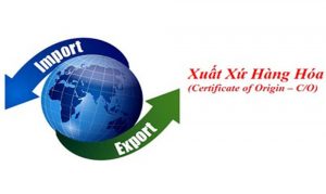 chứng nhận xuất xứ